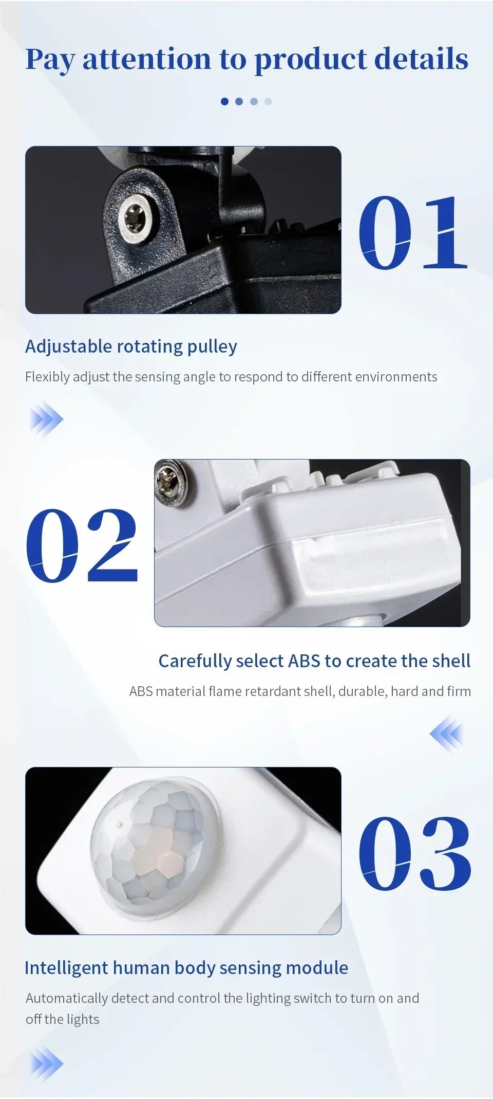 110V 220V Smart PIR Motion Sensor Detector Switch Timer Human Body Infrared Auto On Off Light for LED Lamp Staircase Hallway